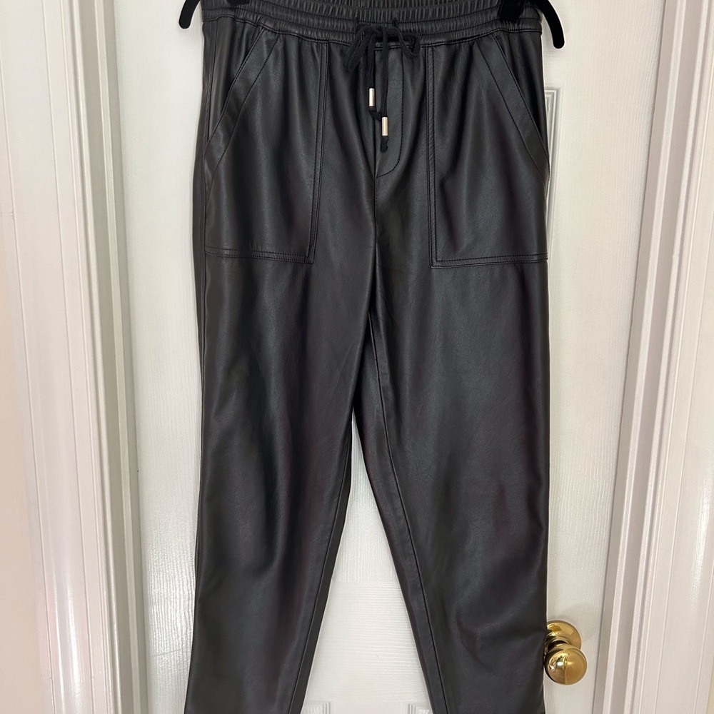Vegan Leather Pants